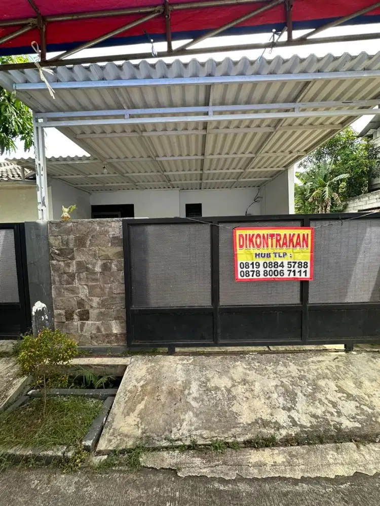 Sewa Rumah Per Tahun/Setu, Tamansari, Kab Bekasi