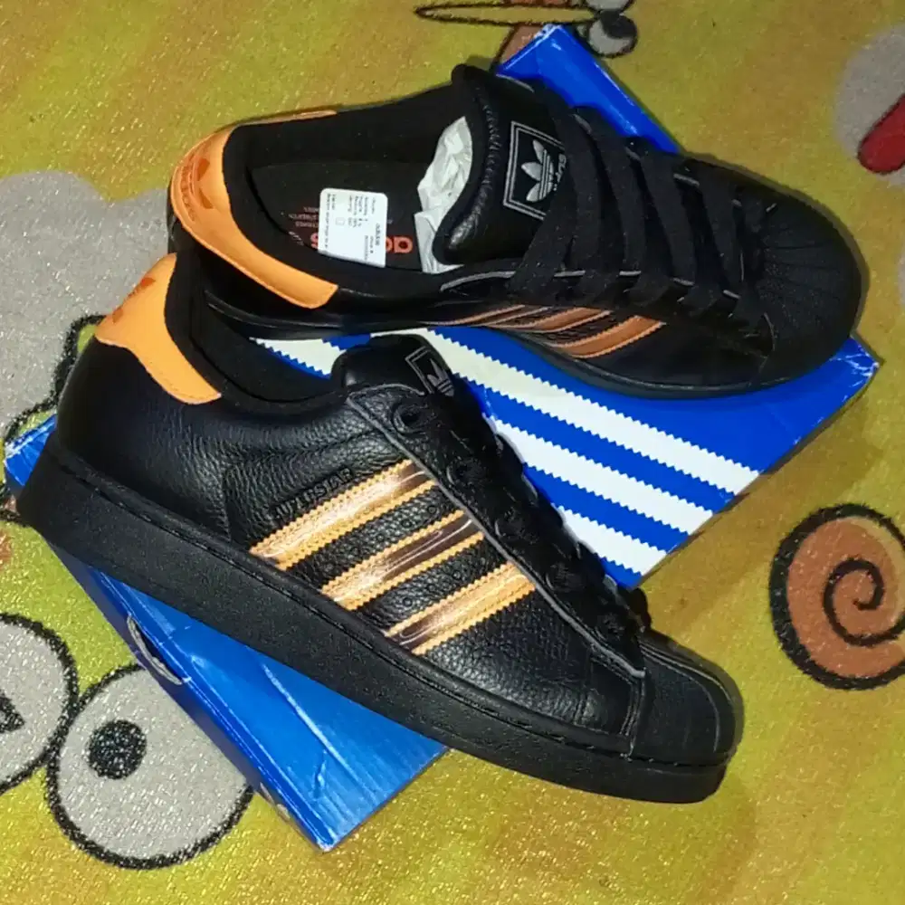 Adidas Superstar II Women Core black/Crew orange Original