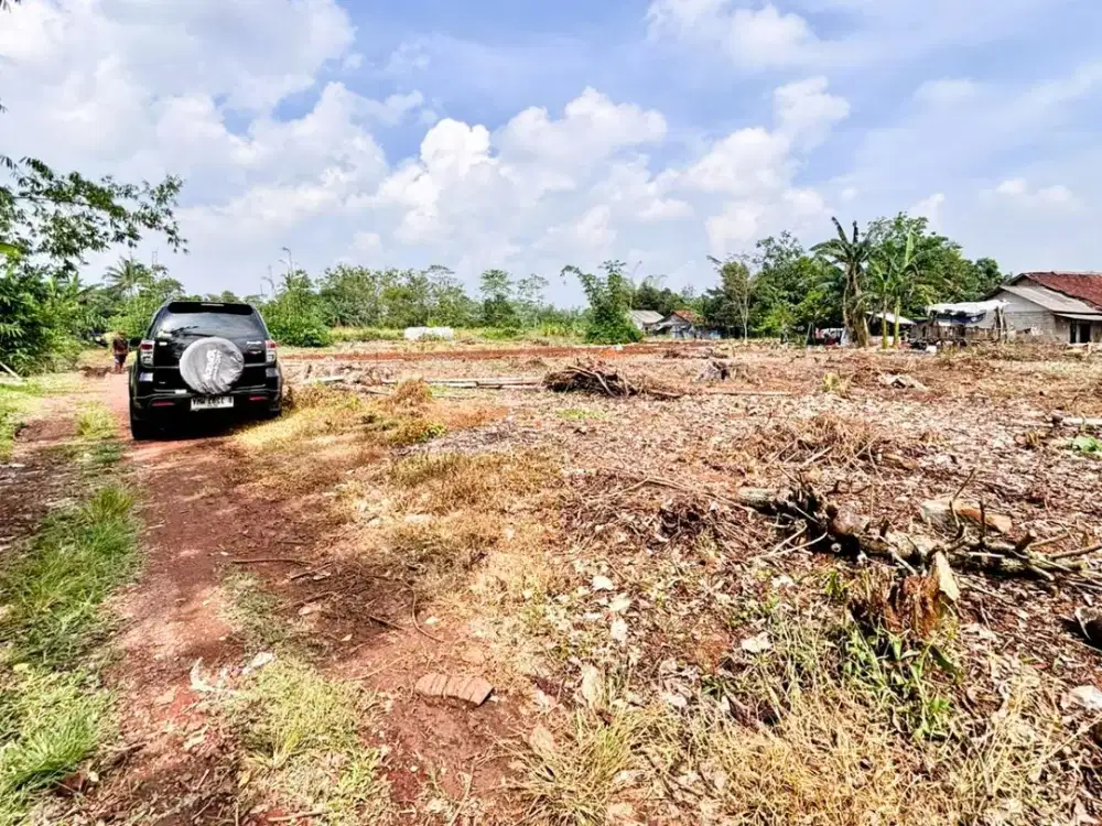 Dijual Tanah Murah Cisauk Tepi Jalan,Mulai 100JT-an