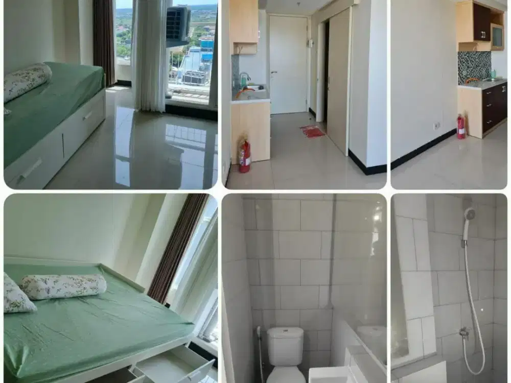 APARTEMEN EASTCOAST MANSION BU!!Full Furnish  Hadap Selatan ( View City ) Include AC