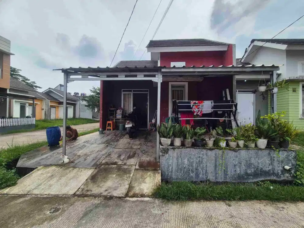 jual rugi rumah cluster puri citraland sudah lunas surat SHM