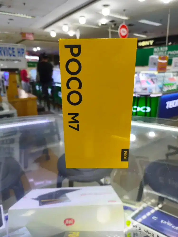Poco M7 4G ram 8gb/256gb nfc baru segel resmi bisa tukar tambah kredit