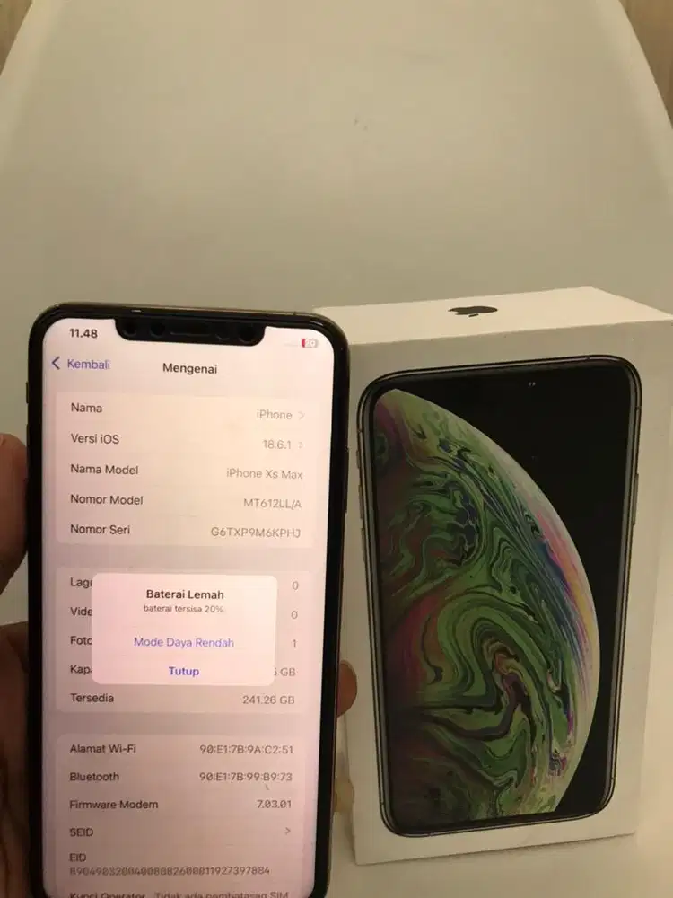 iphone xs max 256 gb inter allporator
