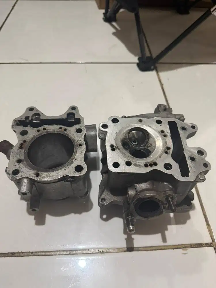 Blok Head V125 Geser Waterjacket dan Seher FIM 58.5 Pin 14