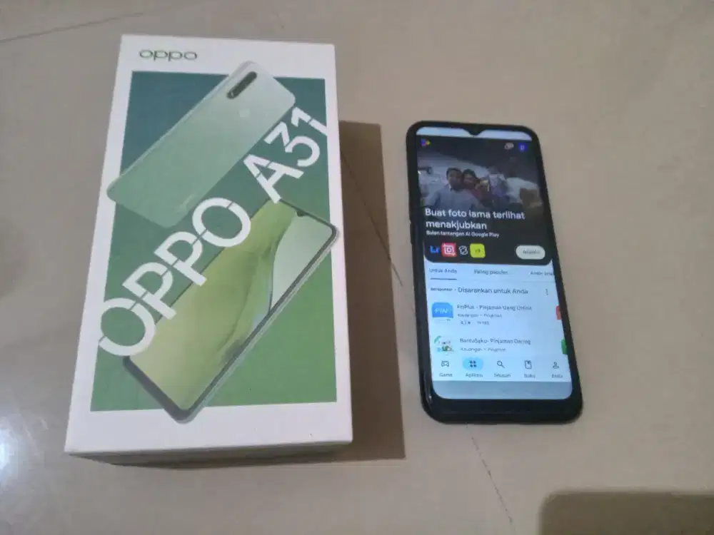 Jual cpt aja oppo a31 lengkap ,no minus