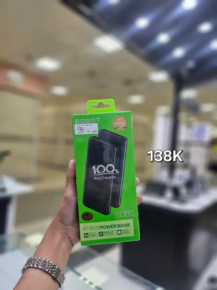 POWERBANK ROBOT ORI 10.000mAh mulai 138k