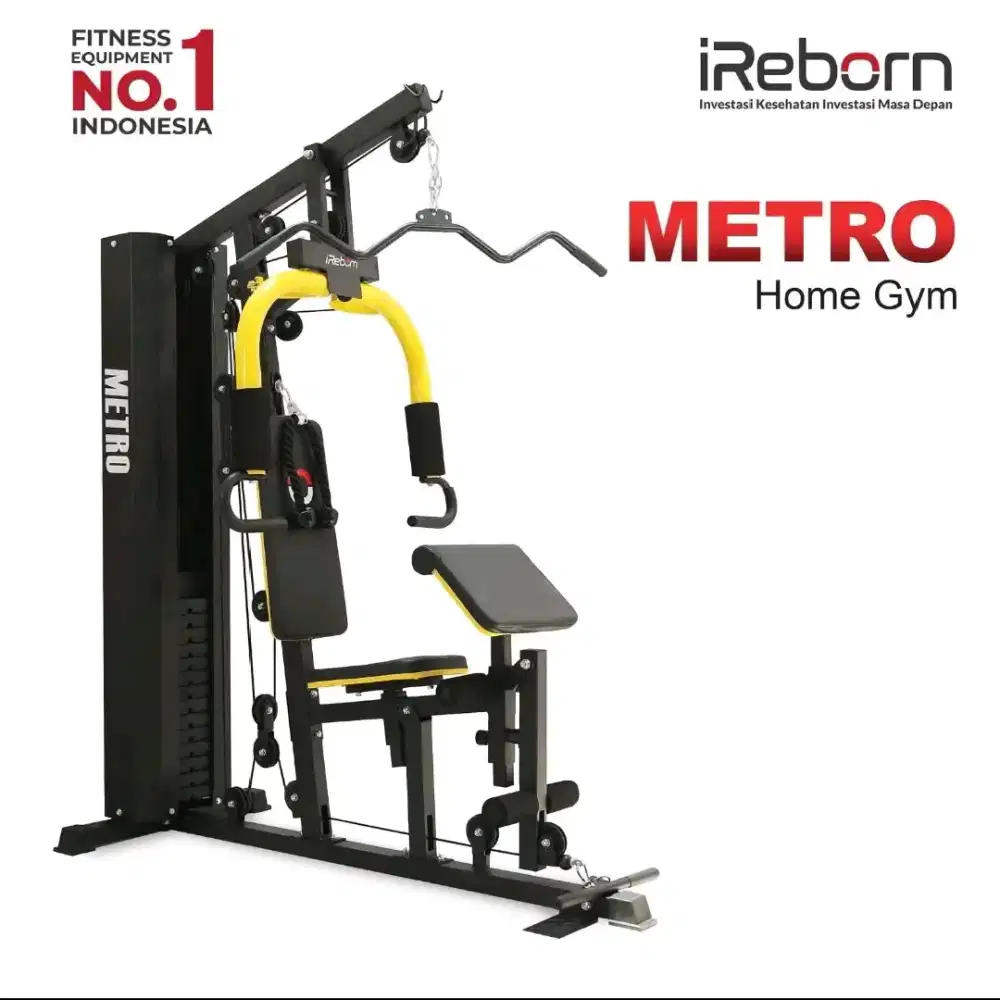 Home Gym 1 Station 150LBS iReborn Metro
