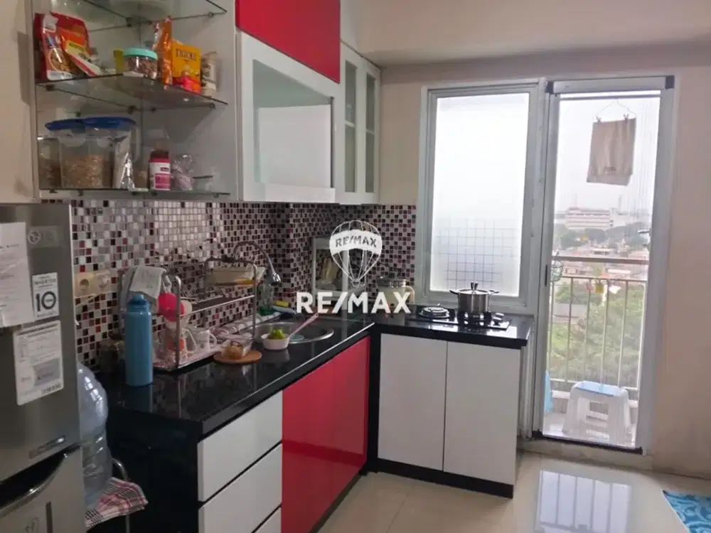 Dijual Oak Tower 2BR Full Furnish — Akses Praktis di Lantai Rendah
