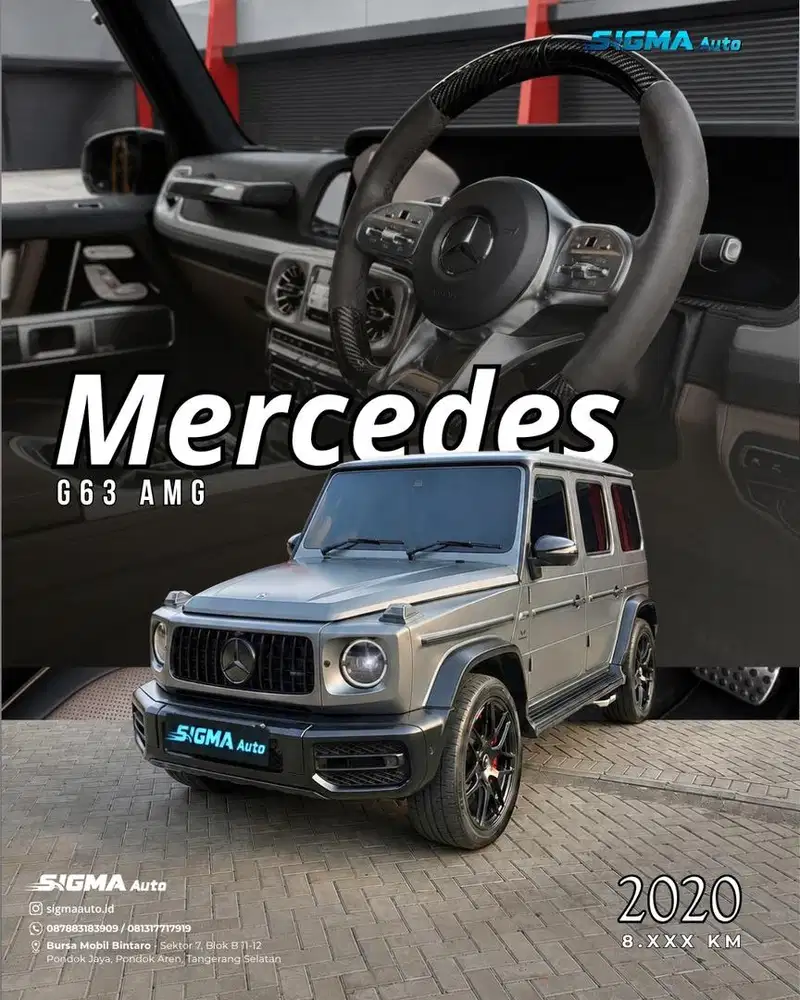 Mercedes Benz G63 AMG 2020