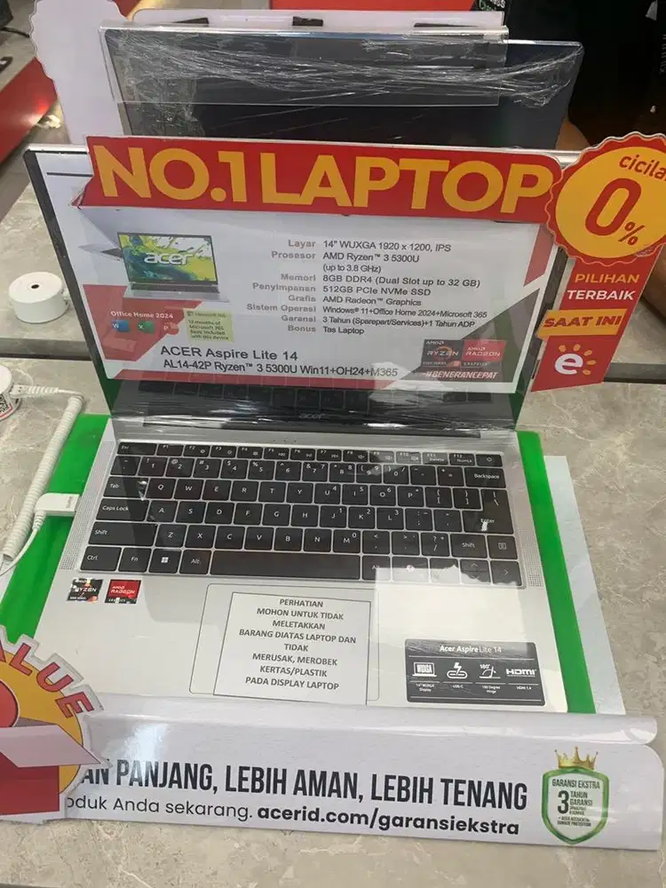 Laptop murah asus/acer/lenovo/hp/msi/advan