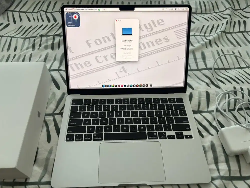 Macbook Air M4 16/256 Silver Garansi Blibli