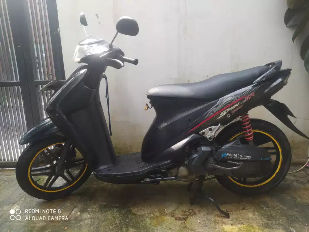 SUZUKI SPIN 125 TAHUN 2008 CW ASLI VELK RECING