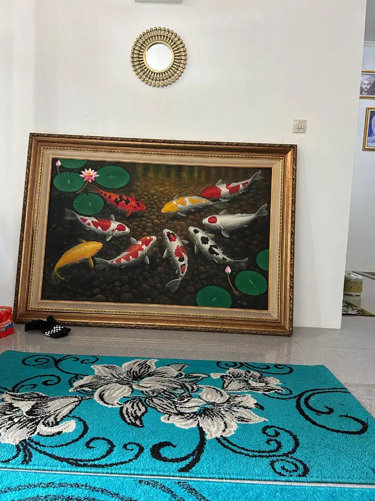 LUKISAN IKAN KOI