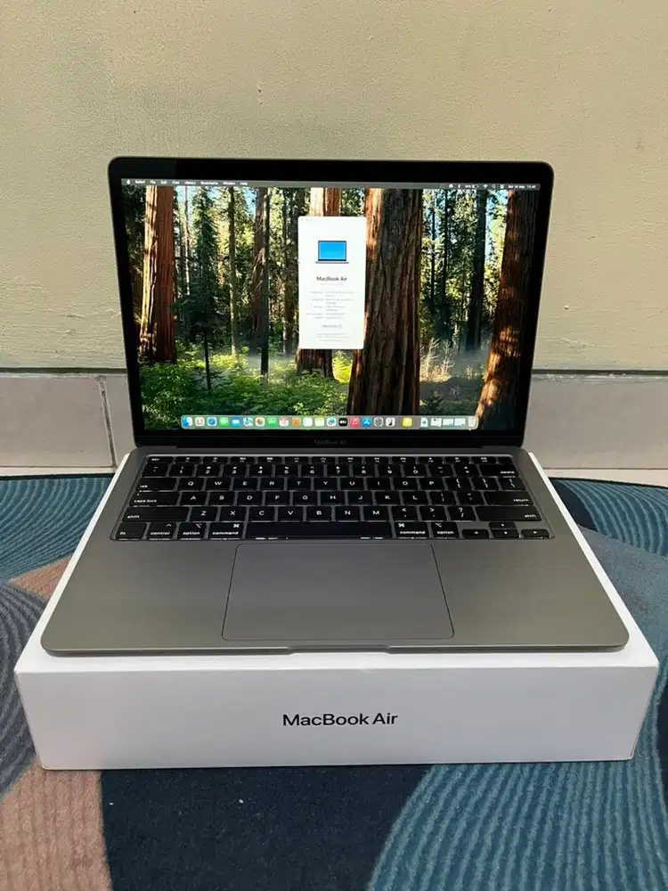 Macbook AIR 2020 intel i3 fullset