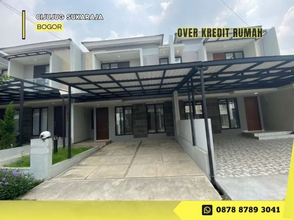 Rumah Take Over 2LT LT105 di Graha Laras Sentul Bogor dkt Tol