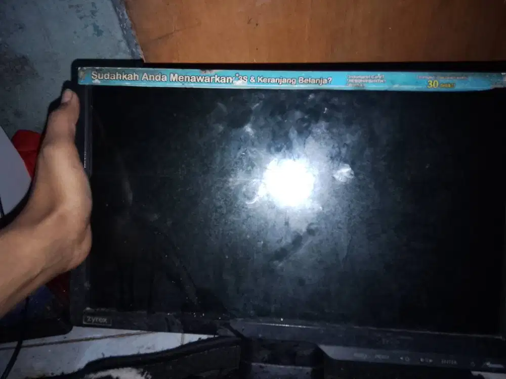 Monitor Zyrex 15,5inc kabel ZM660