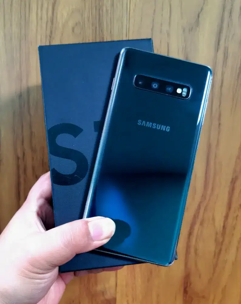 Samsung S10 Plus NFC Ram 16GB 8+8/128GB, Murah Siap Pakai-Lok Cicaheum