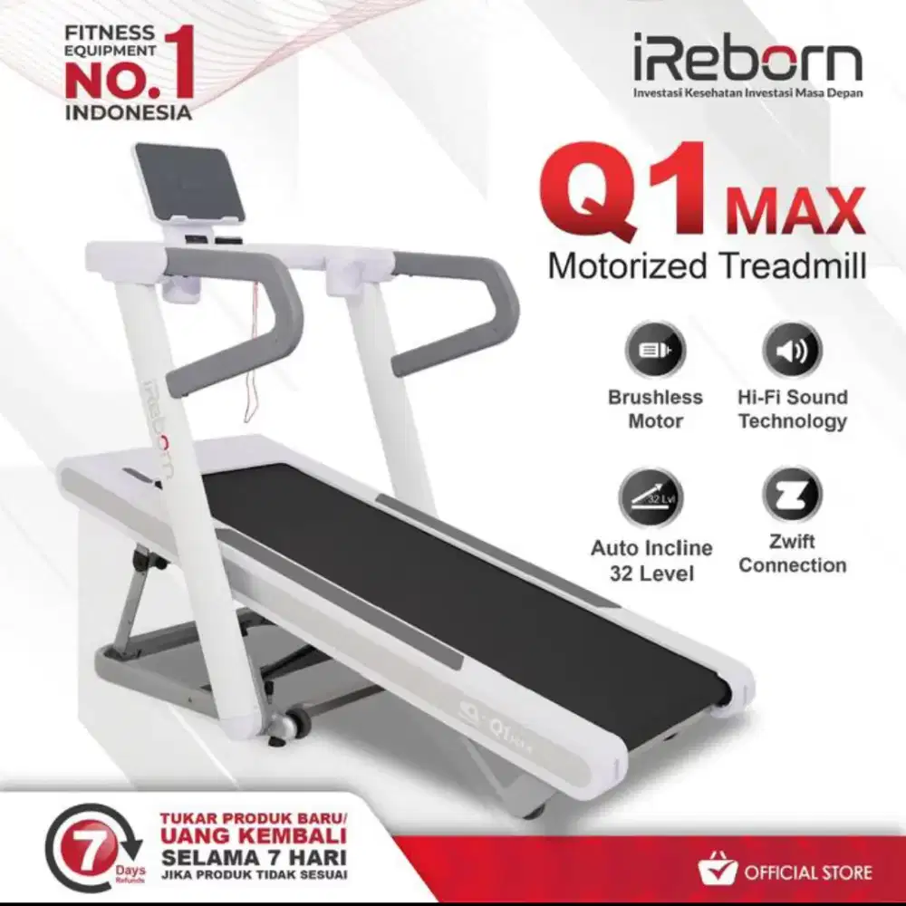 Treadmill Elektrik iReborn Q1