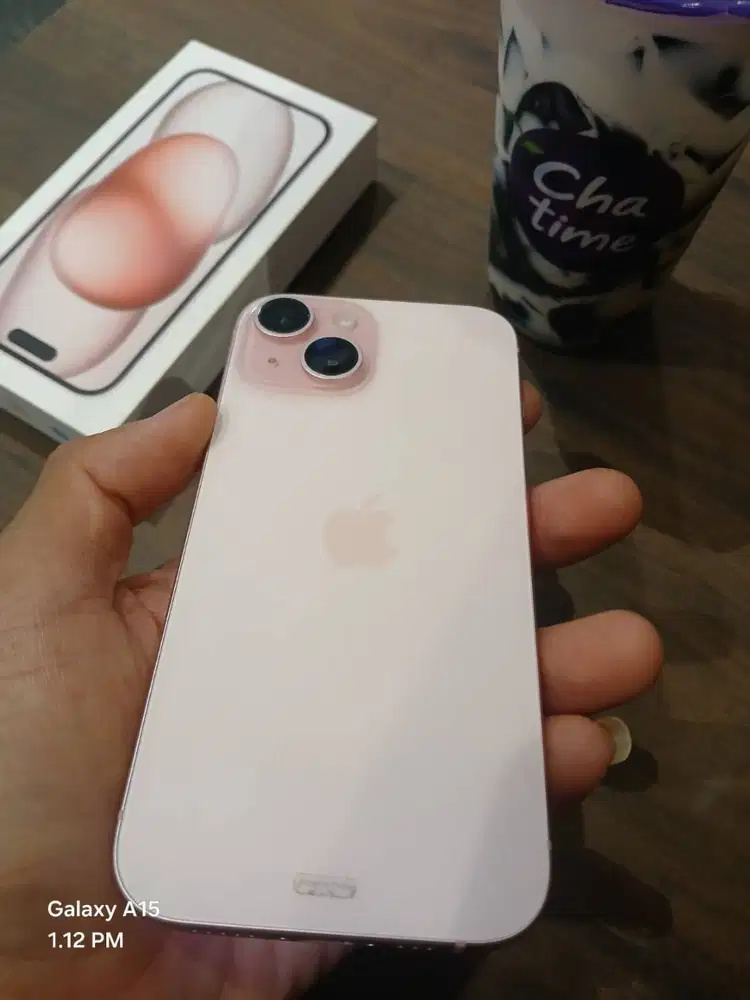iphone 15, 128 ex ibox rosegold 98,22%