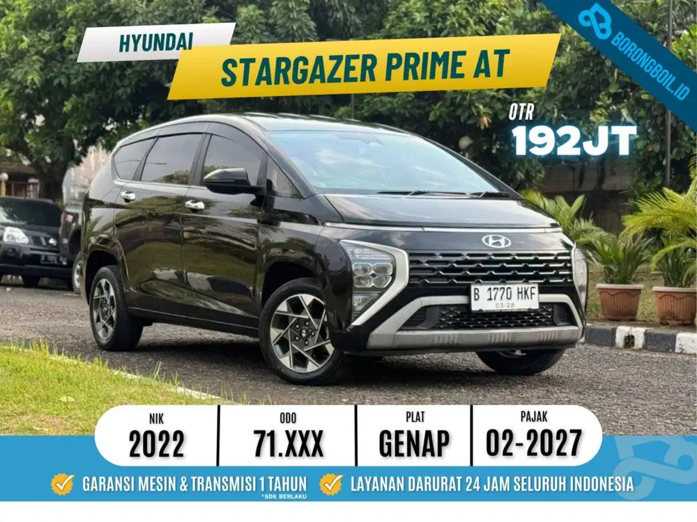 Stargazer prime at 2022 Hitam