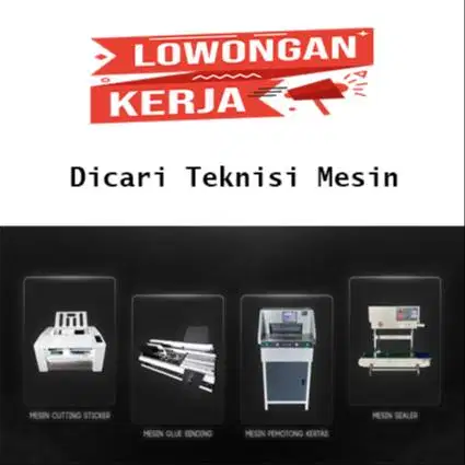 Lowongan Kerja Teknisi Digital Printing / Percetakan