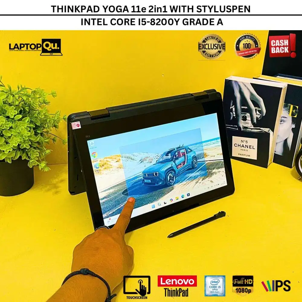 LENOVO THINKPAD 11e 2IN1 i5-8200Y RAM 8GB/SSD 256GB/STYLUS PEN/GRADE A