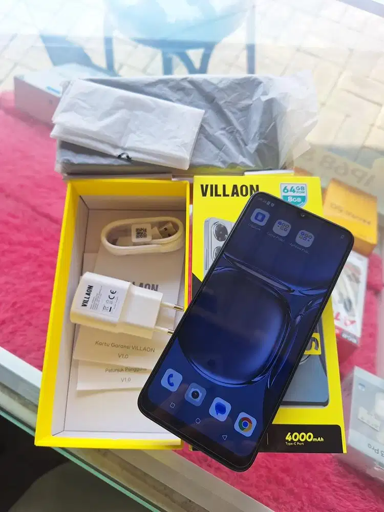 Villaon V50s 4+4/64 fullshet nominus like New