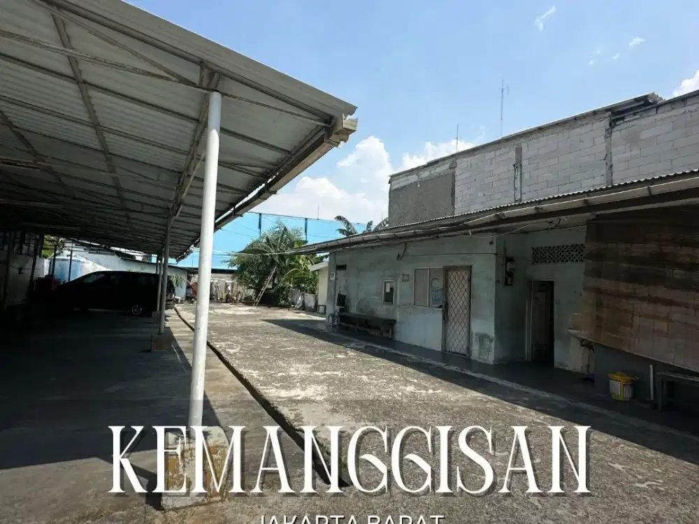DISEWAKAN CEPAT TANAH LOKASI SANGAT STRATEGIS DI KEMANGGISAN JAKARTA BARAT
