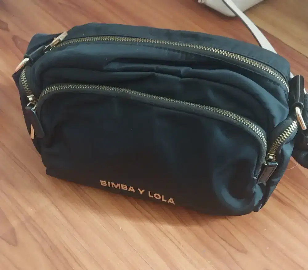 Jual tas Spanyol merk Bimbay Lola hitam kondisi baik
