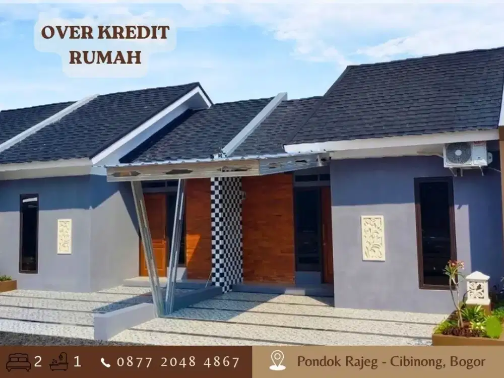 Take Over Rmh LT93 83JT di Pondok Rajeg Cibinong dkt Stasiun KA