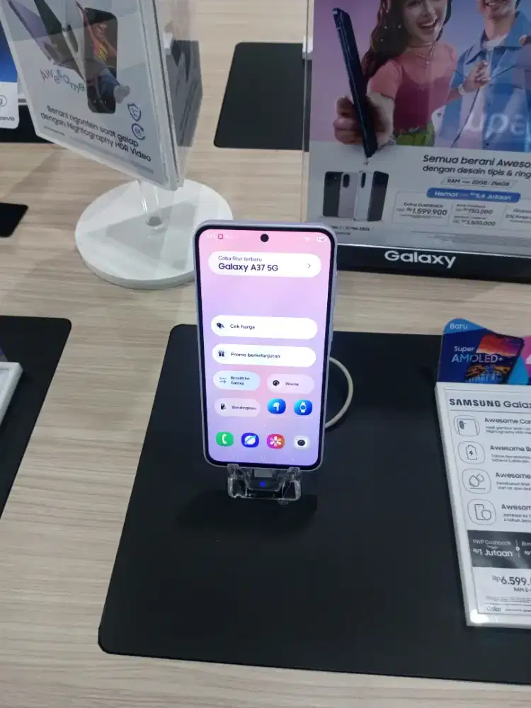 Cicilan bunga 0% dan gratis 2 bulan angsuran Samsung galaxy A37 series
