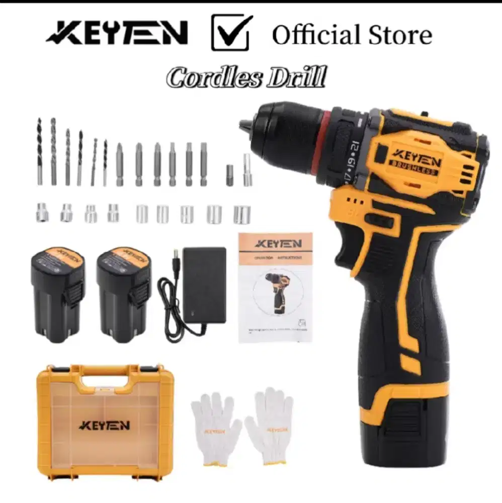 Bor KEYTEN 16.8V 2BATERAI
