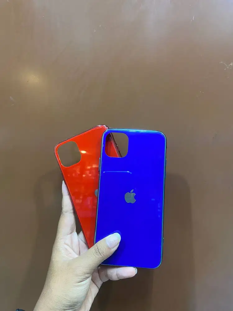 TPU Logo Glass Case iPhone 11 Pro Max