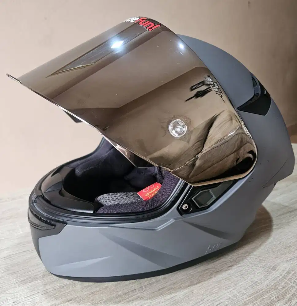 Helm KYT TT Course, Grey, M