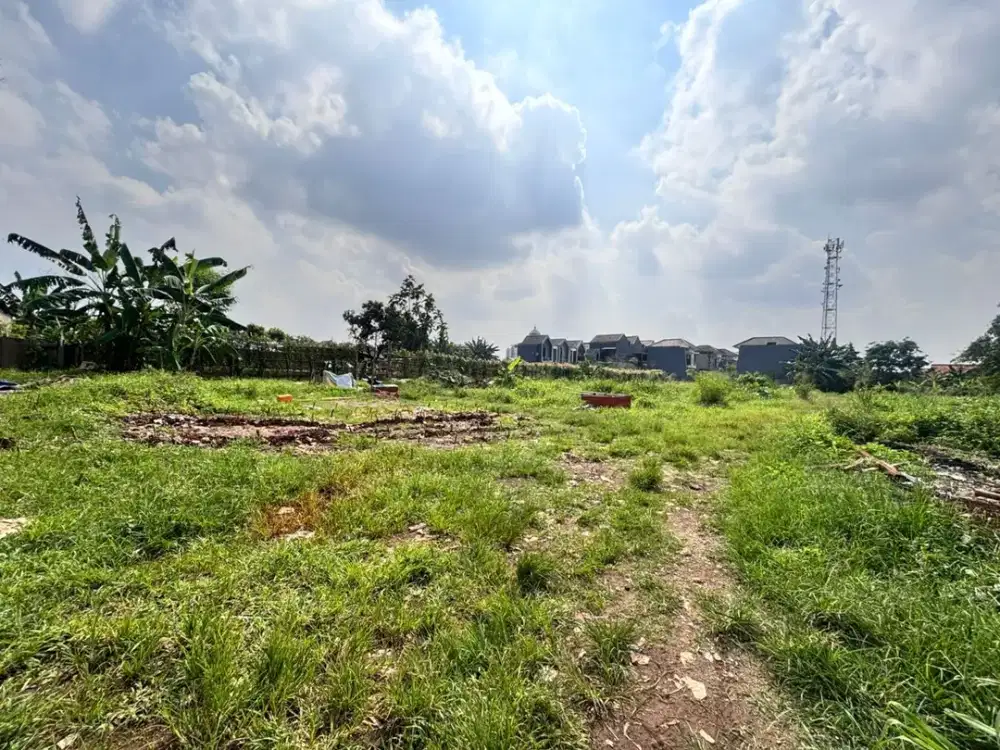 Hanya 5 menit dari Kantor Walikota Tangsel, Tanah Dijual Pas Buat Hunian