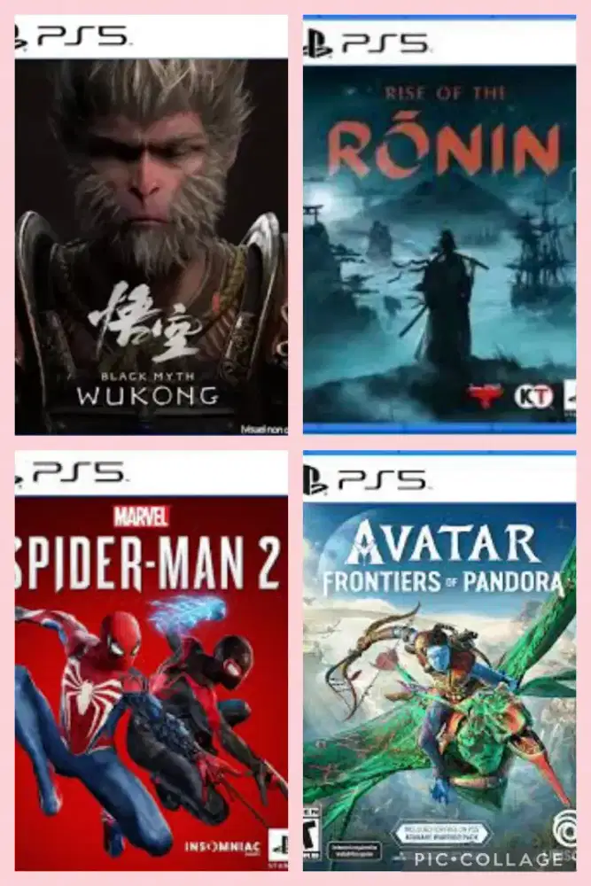 Game ps5 dan ps4 ori bebas request