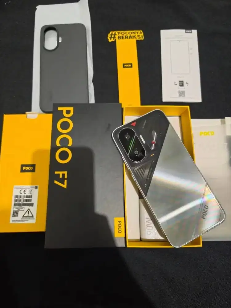 POCO F7 12GB/512GB SILVER LENGKAP