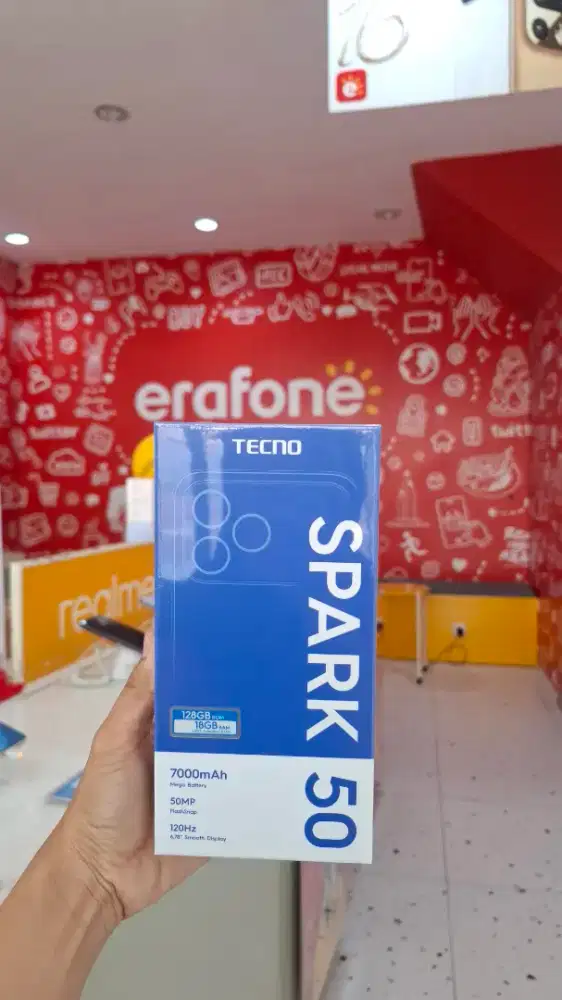 ready tecno spark 50