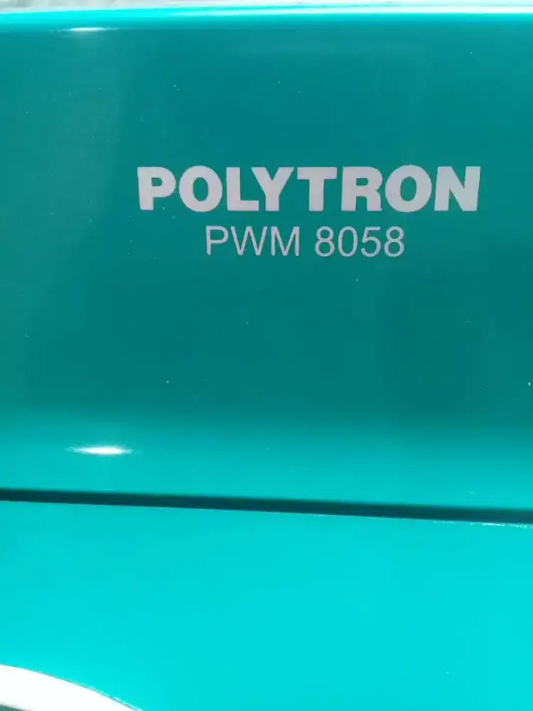 mesin cuci 2 tabung merek Polytron