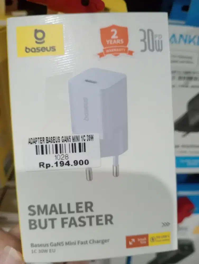 ADEPTER BASEUS GAN5 MINI 1C 30W