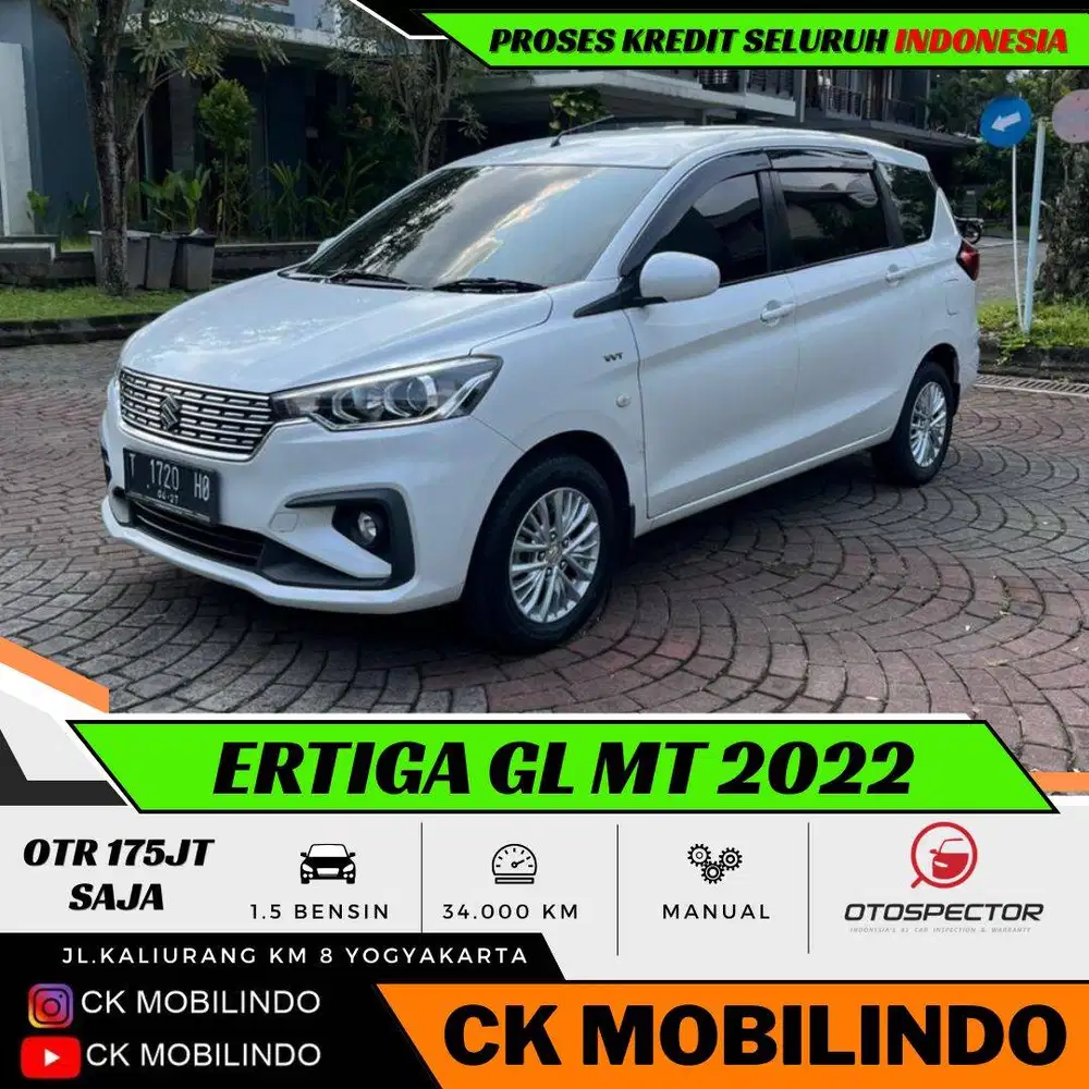 Suzuki All New Ertiga GL Manual 2022 ORISINIL DP Minim Mobilio