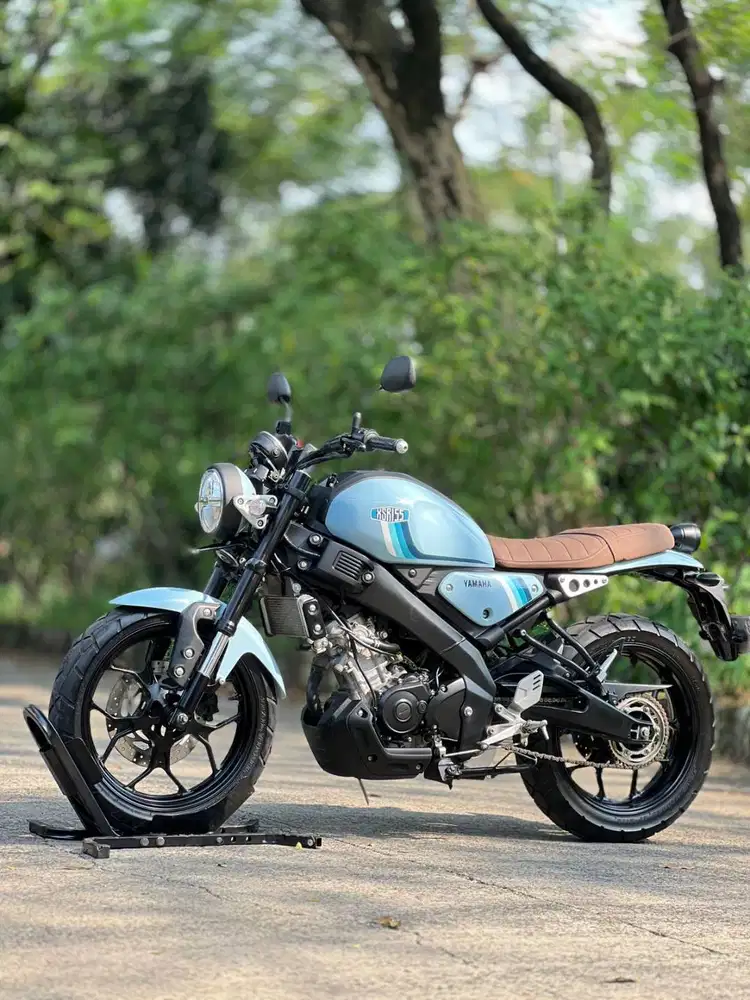 YAMAHA XSR 155 BIRU 2024 LOW KM PAJAK ON SIAP GASPOL
