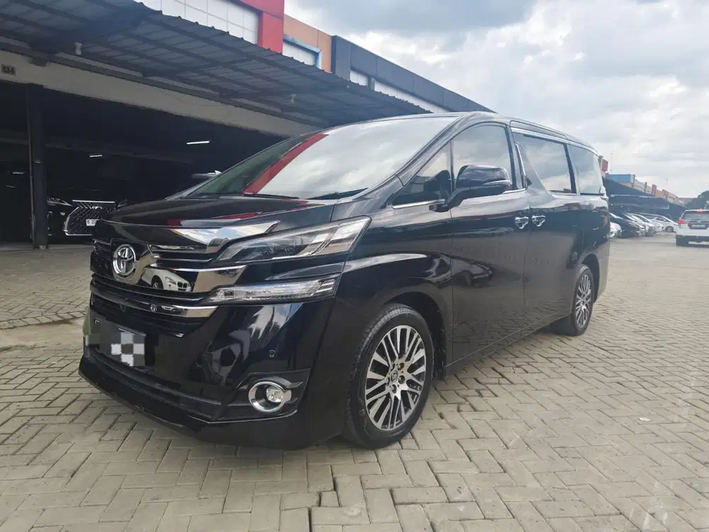 TOYOTA VELLFIRE G ATPM AT 2019 FACELIFT BLACK ON BLACK RECORD TOP COND