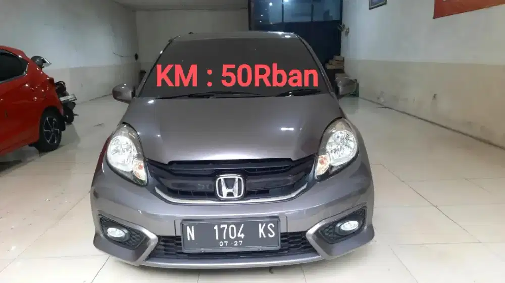 Honda Brio Satya E CVT / AT 2017 Grey #brio #brio2017