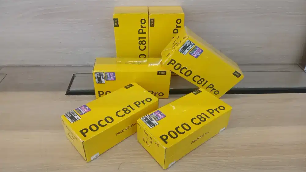 POCO c81 pro new ram8/128