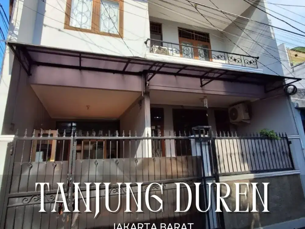 DIJUAL MURAH RUMAH 2 LANTAI SIAP HUNI DI TANJUNG DUREN JAKARTA BARAT