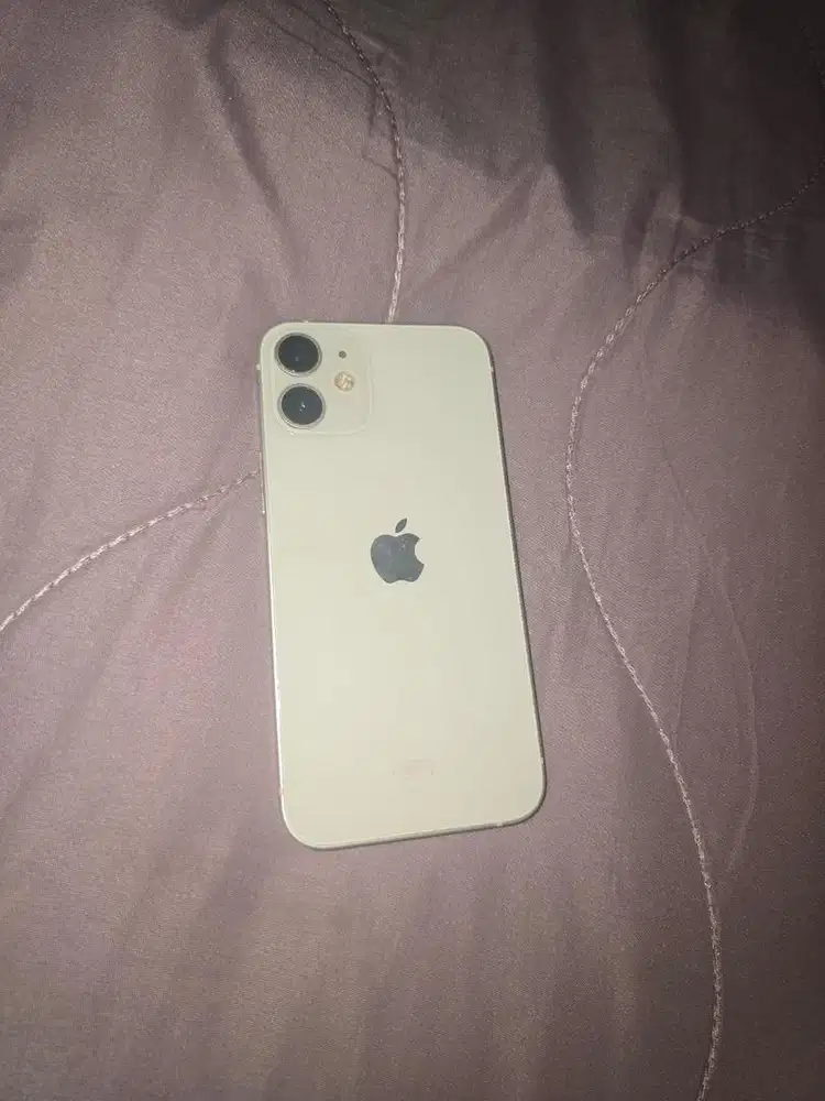 Apple iphone 12 mini 256GB white ex resmi ID/A hp only icloud aman