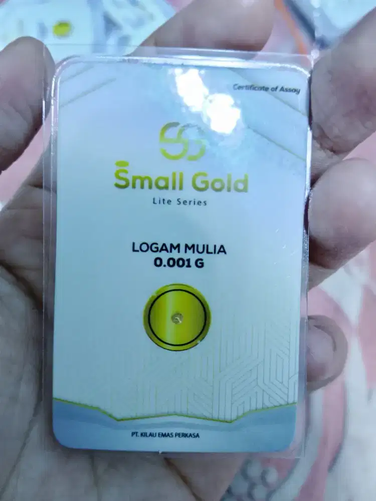 SMALL GOLD 0,001 Gram