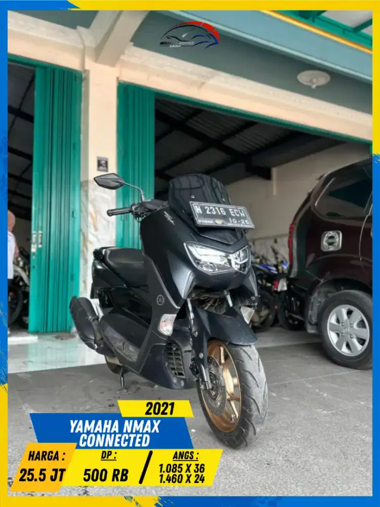 YAMAHA NMAX CONNECTED 2021 READY GASS BOLOH HIKMAH MOTOR KEPUH MALANG
