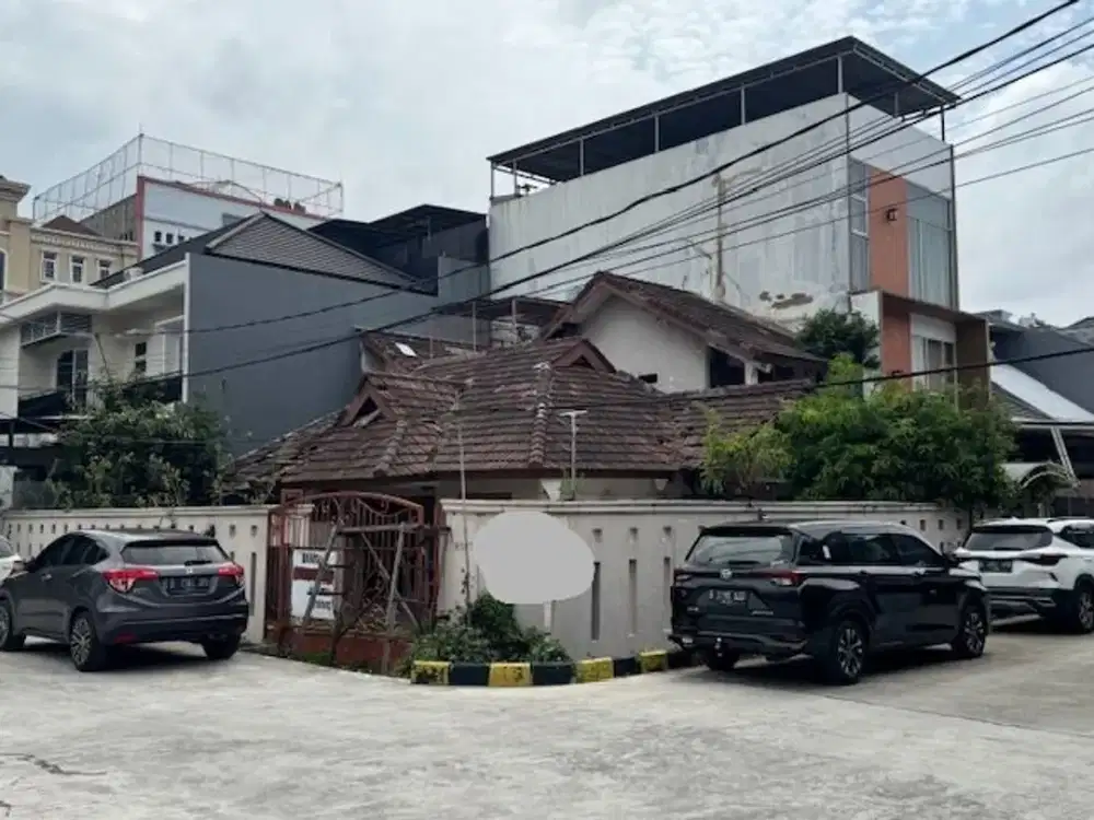 Jual Rumah Lama Tanah Saja di Gading Puspa Kelapa Gading posisi HOEK
